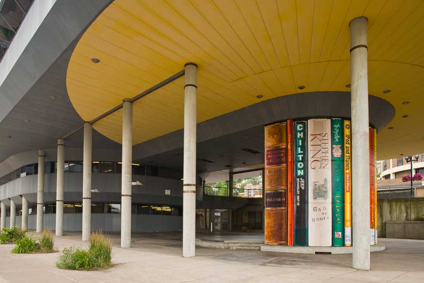 Duluth Central public library.