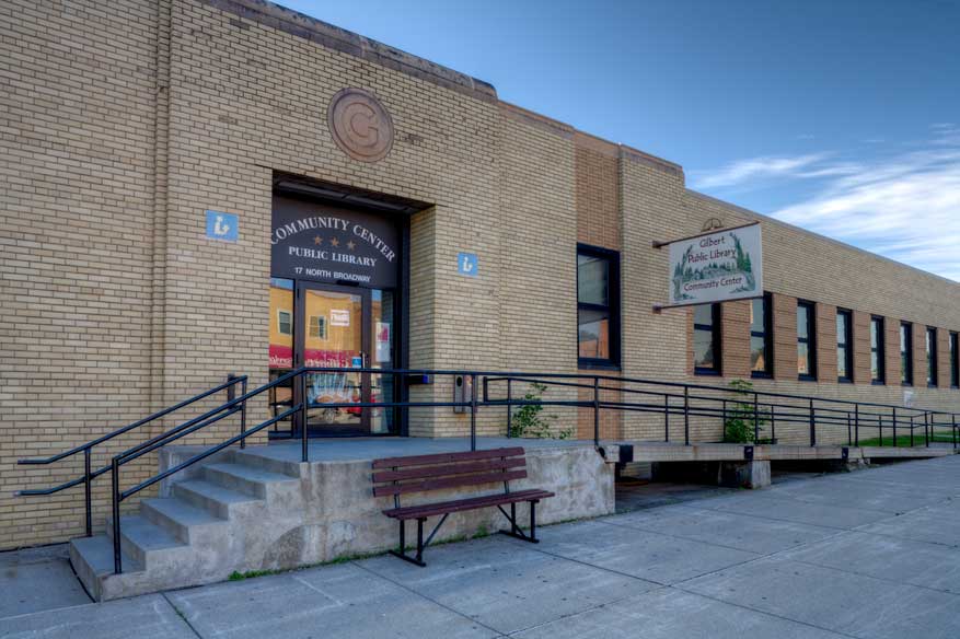 Gilbert public library.