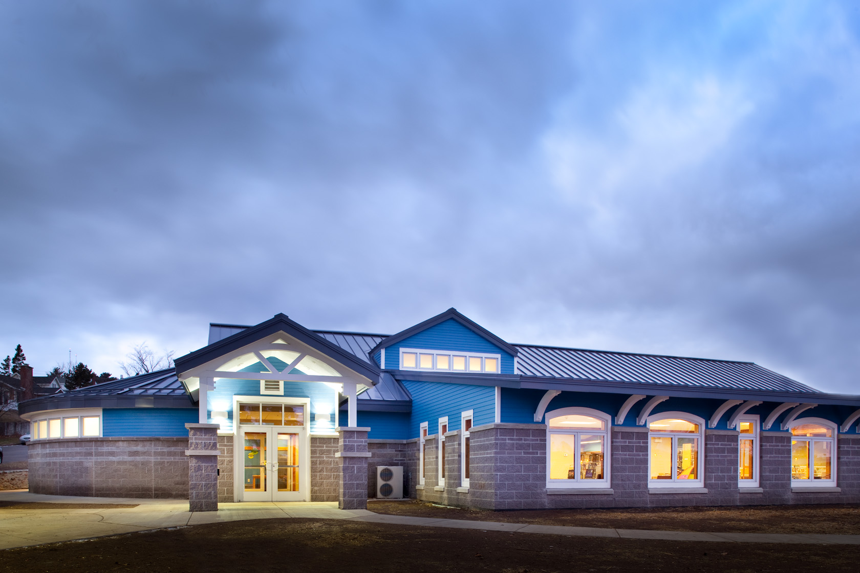 Grand Marais public library.