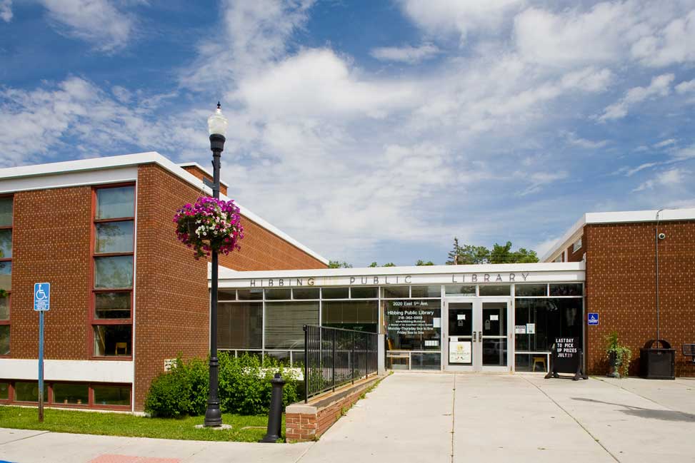 Hibbing public library.